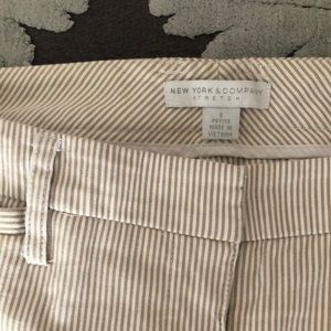 New York & Company pin strip work pants